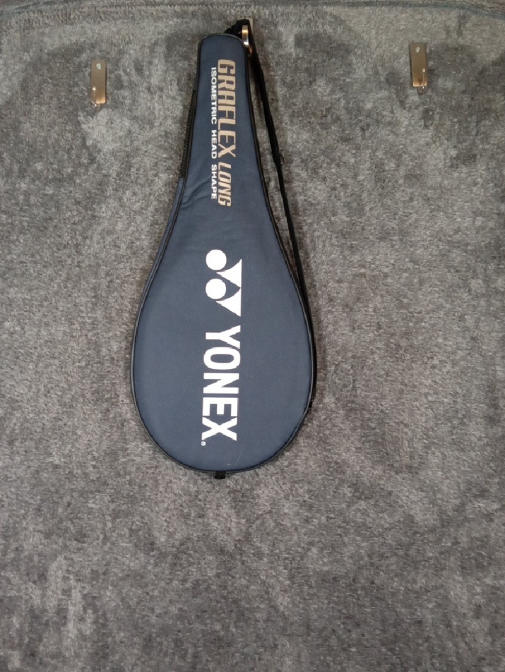 Yonex Graphite Long Isometric Head 90s To 2000s Mid 102w/case Tenjis Racket